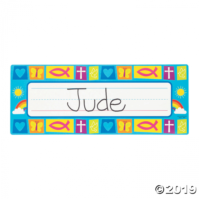 Religious Symbol Name Plates (24 Piece(s))