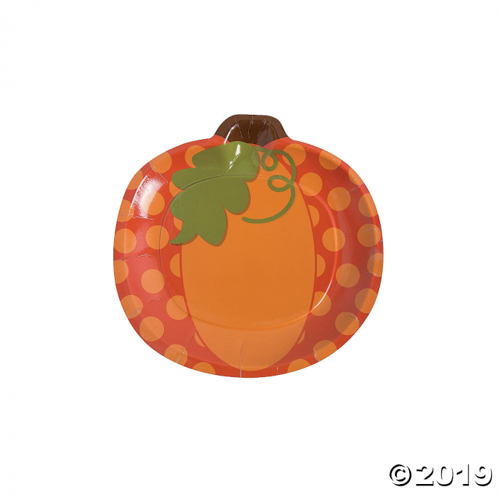 Lil' Pumpkin Paper Dessert Plates (8 Piece(s)) Lil' Pumpkin Paper Dessert Plates (8 Piece(s))