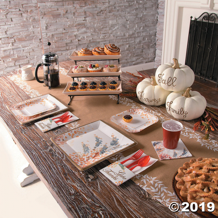 Sweet Fall Dessert Plates (8 Piece(s))