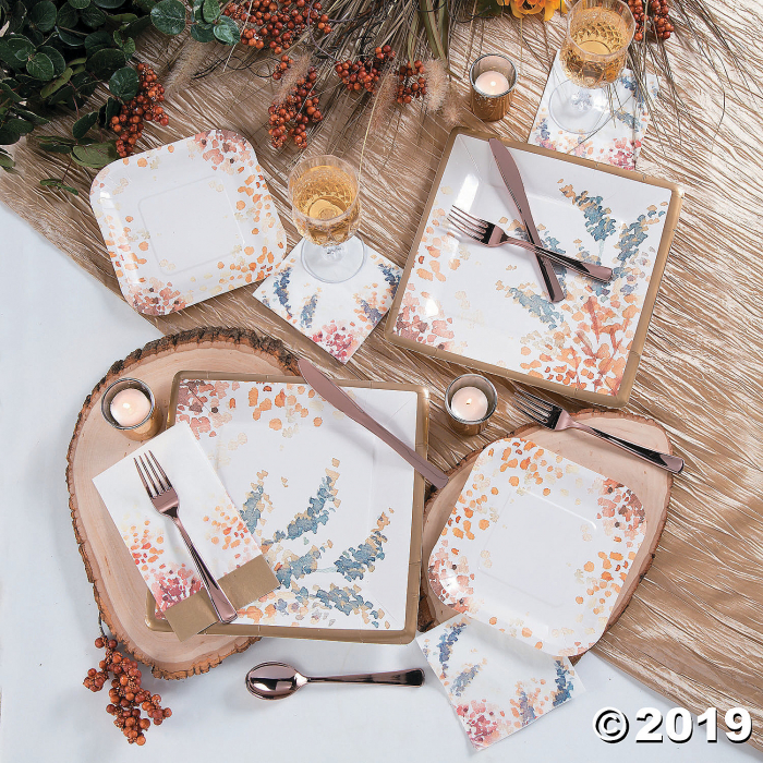 Sweet Fall Dessert Plates (8 Piece(s))