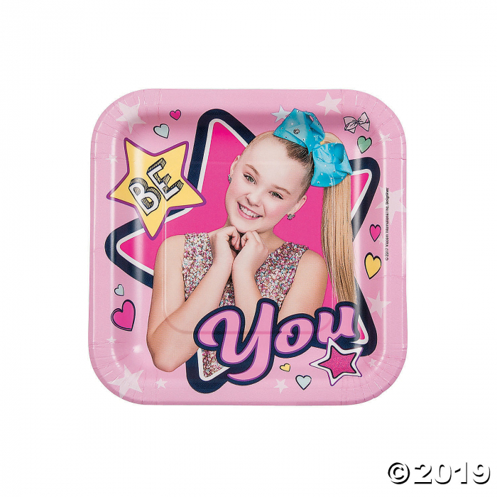 JoJo Siwa Square Dessert Paper Plates (8 Piece(s))