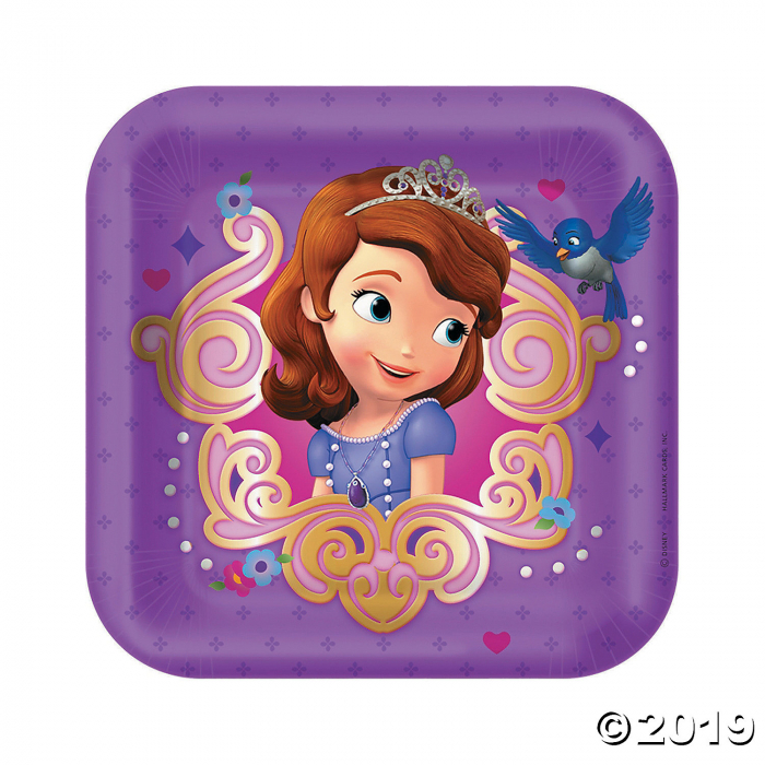 Sofia The First Paper Dessert Plates (8 Piece(s))