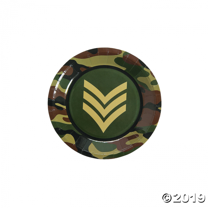 Army Paper Dessert Plates (8 Piece(s))