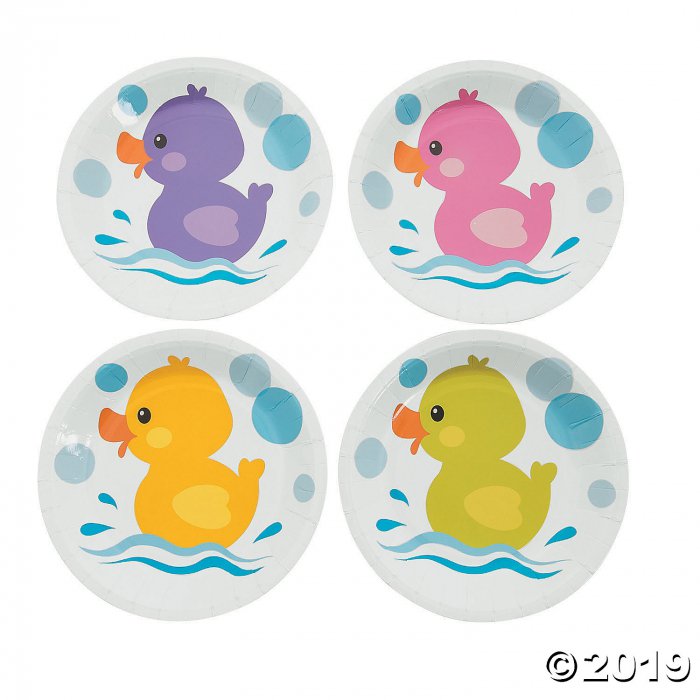 Rubber Ducky Paper Dessert Plates (8 Piece(s))