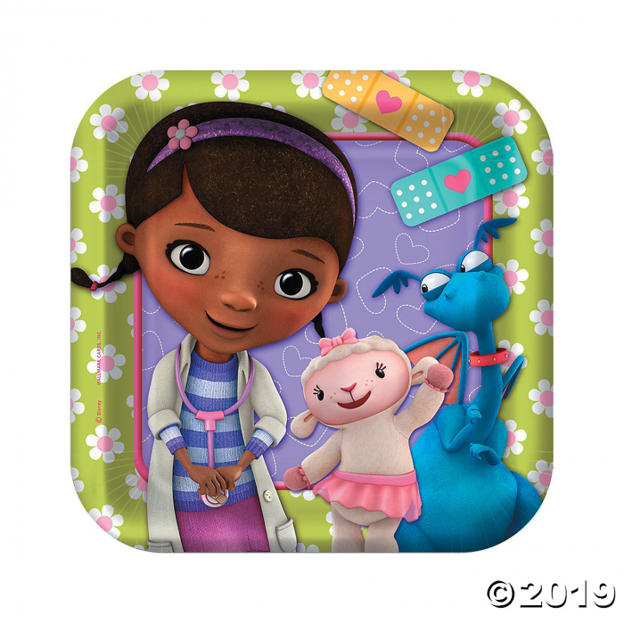 Doc McStuffins Paper Dessert Plates (8 Piece(s)) Doc McStuffins Paper Dessert Plates (8 Piece(s))