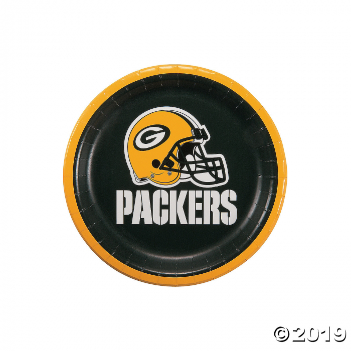 NFL® Green Bay Packers Paper Dessert Plates (8 Piece(s)) | GlowUniverse.com