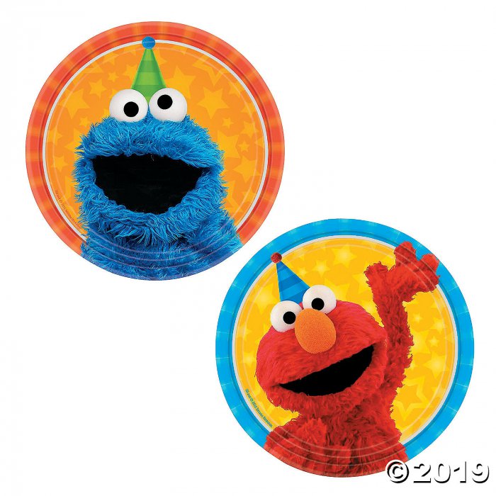 Sesame Street® Paper Dessert Plates (8 Piece(s))