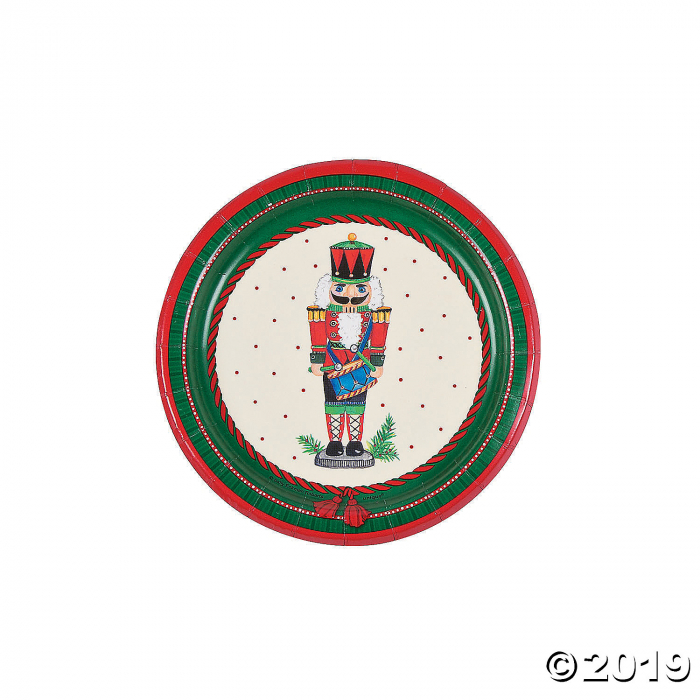 Nutcracker Christmas Paper Dessert Plates (8 Piece(s))
