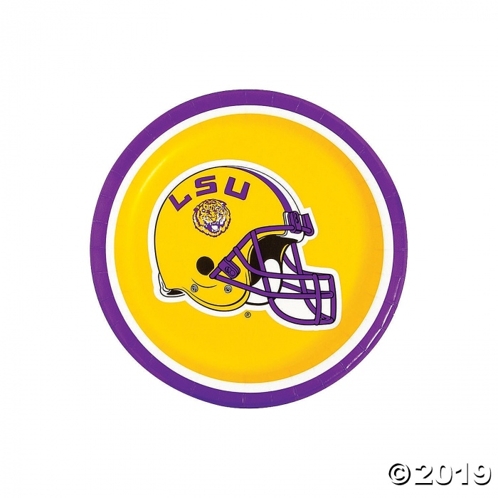 NCAA LSU Paper Dessert Plates (8 Piece(s))