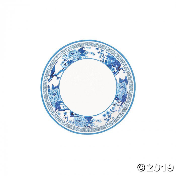 Chinoiserie Wedding Paper Dessert Plates (8 Piece(s))