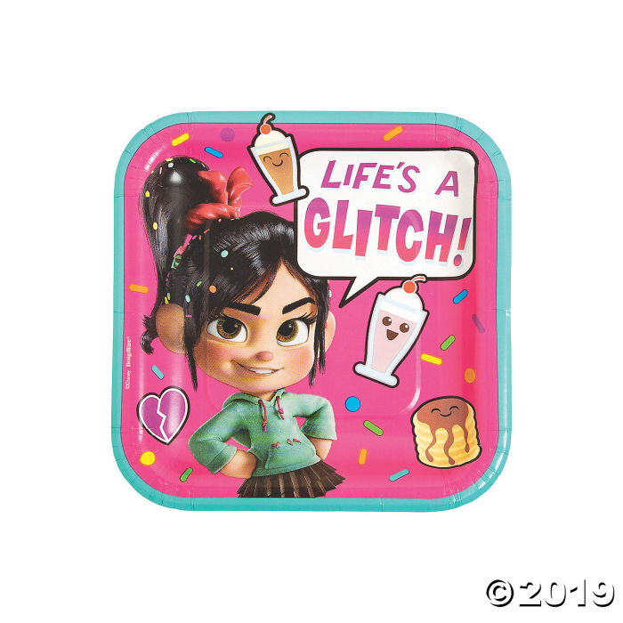 Wreck-It Ralph Paper Dessert Plates (8 Piece(s)) | GlowUniverse.com