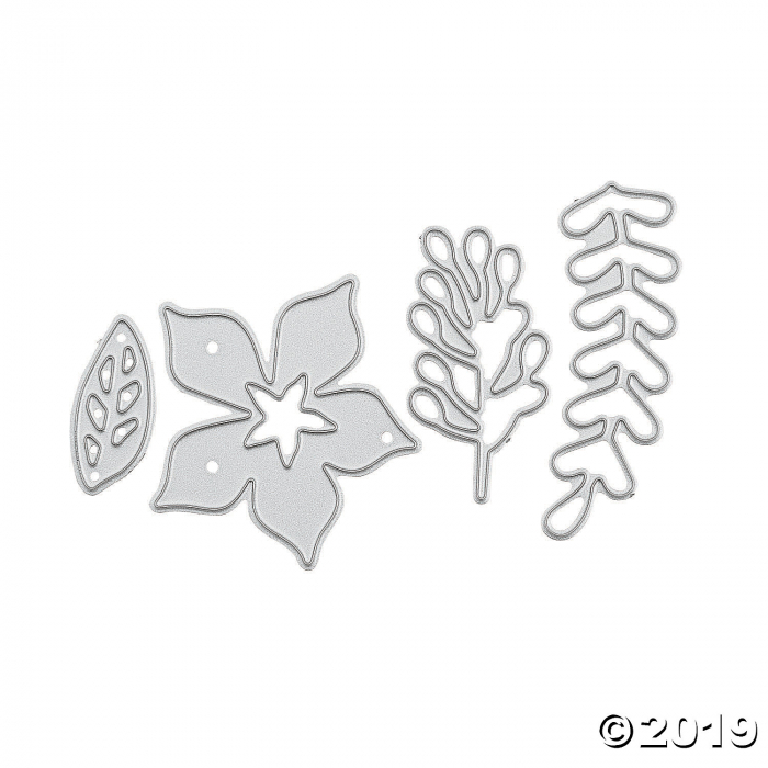 Leaf & Flower Cutting Die (4 Piece(s))