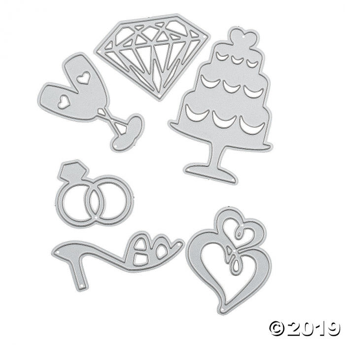 Wedding Cutting Dies (6 Piece(s))