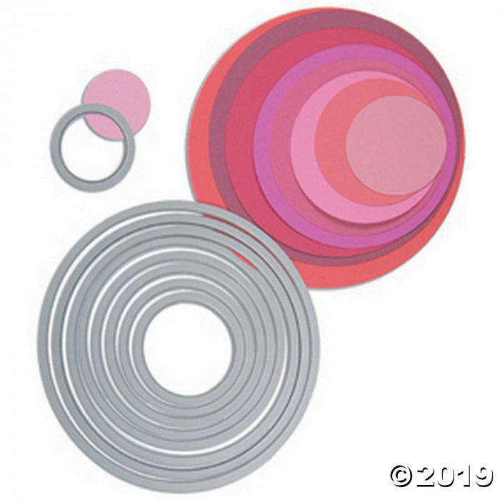 Sizzix® Framelits Circle Cutting Dies (1 Set(s))