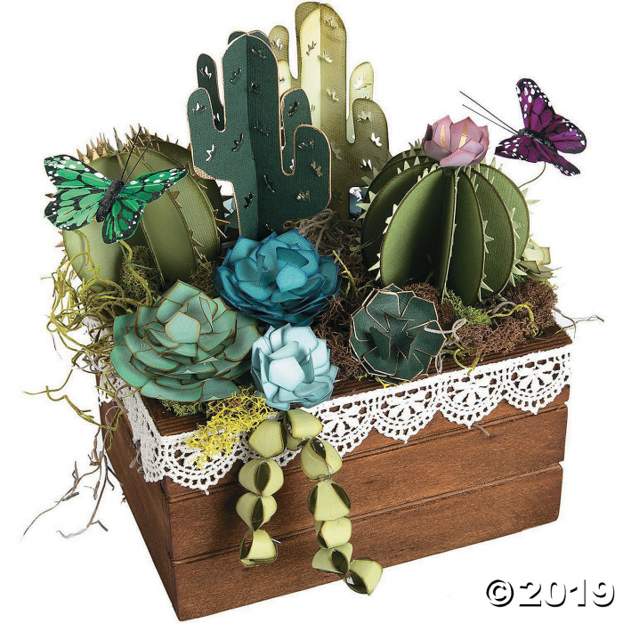 Lynda Kanase Sizzix® Thinlits 2D & 3D Succulent Cutting Dies (1 Set(s))