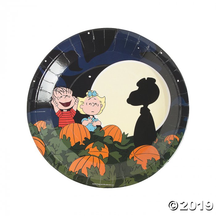 Peanuts® Halloween Paper Dinner Plates (8 Piece(s))