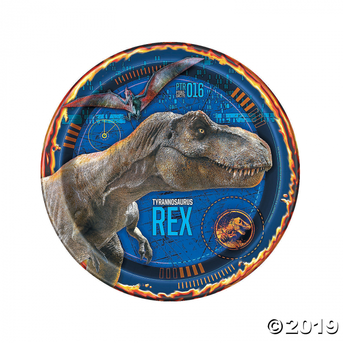 Jurassic World Paper Dinner Plates (8 Piece(s))
