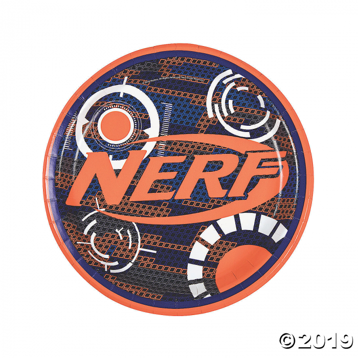 Nerf® Round Paper Dinner Plates (8 Piece(s))