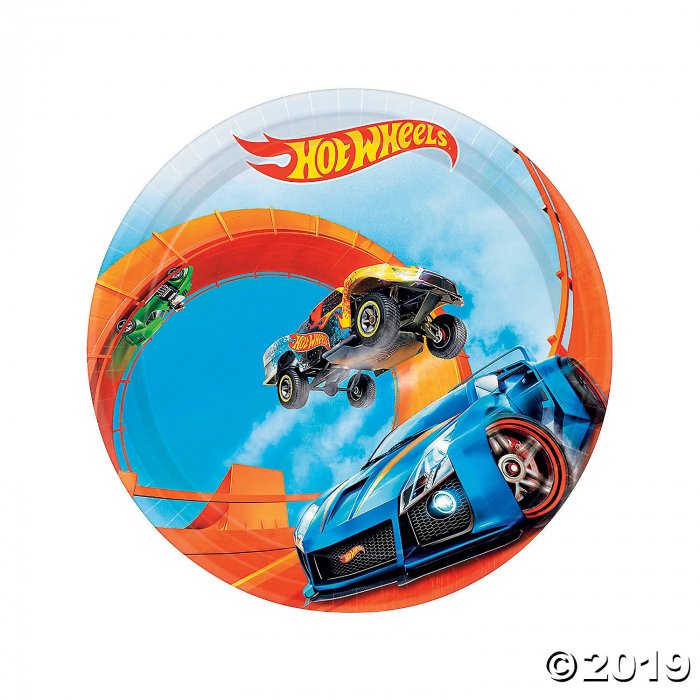Hot Wheels® Wild Racer Round Paper Dessert Plates (8 Piece(s))