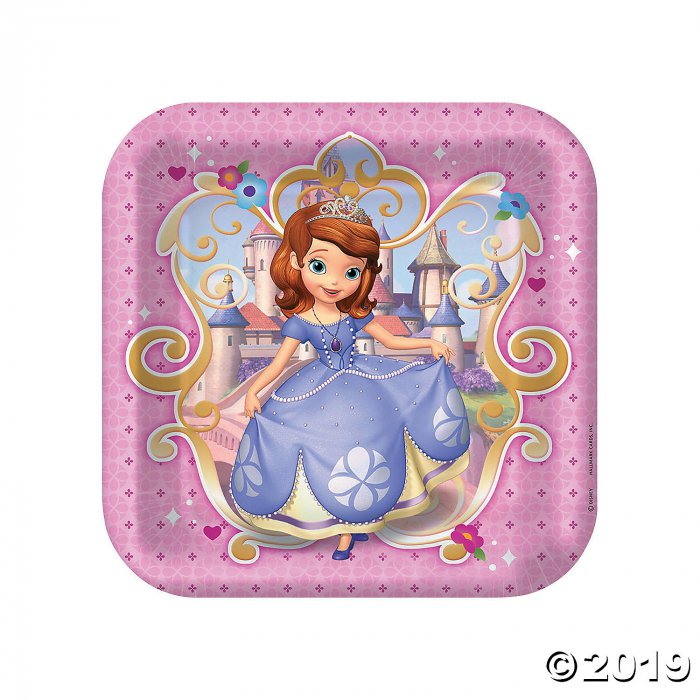 Sofia The First Paper Dinner Plates (8 Piece(s))