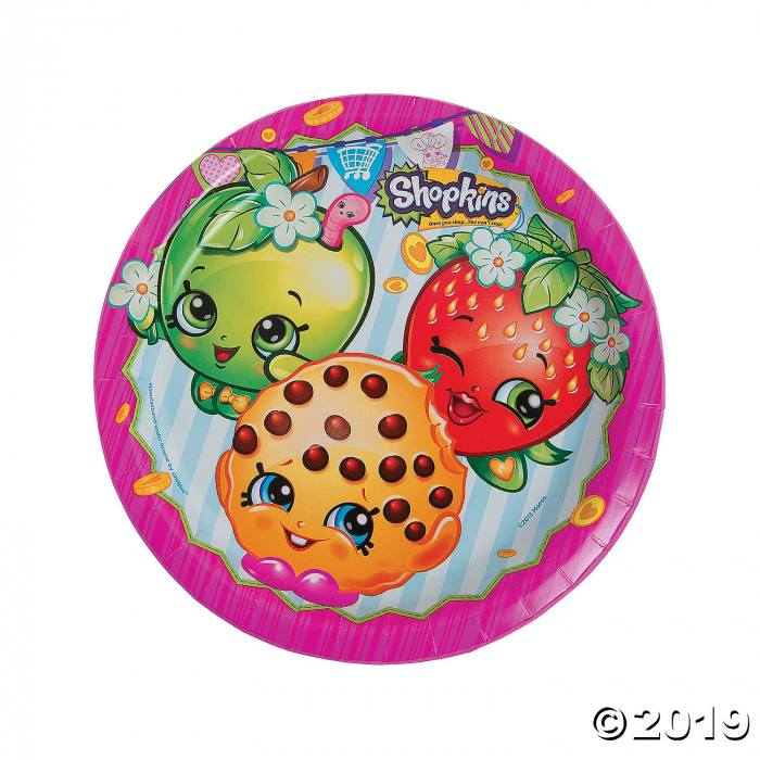 Shopkins Paper Dinner Plates (8 Piece(s))