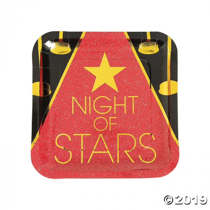 Movie Night Paper Dinner Plates (8 Piece(s))