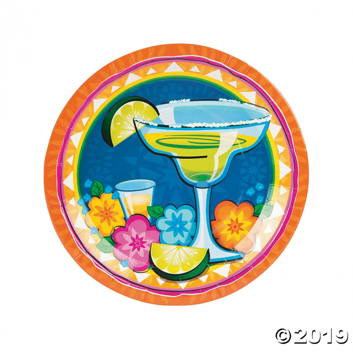 Margarita Fiesta Paper Dinner Plates (8 Piece(s))