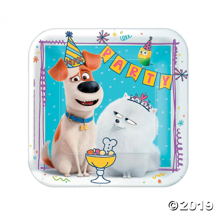 The Secret Life of Pets 2 Paper Dinner Plates (8 Piece(s))