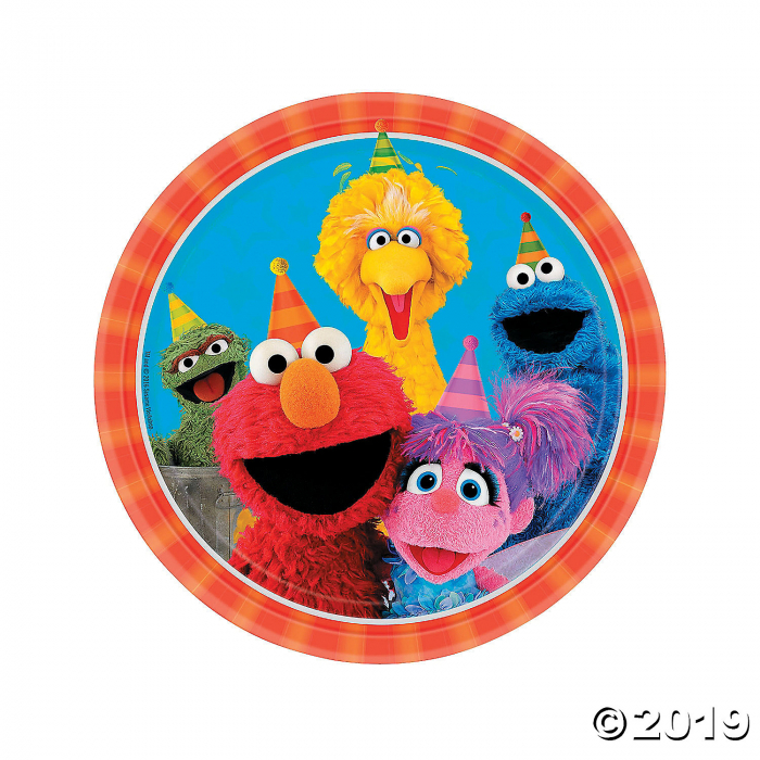 Sesame Street® Paper Dinner Plates (8 Piece(s))