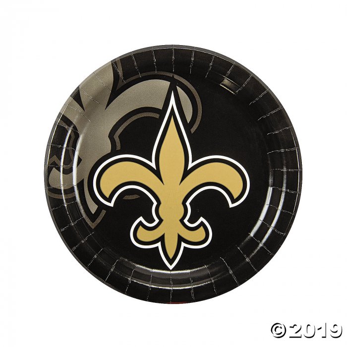 NFL® New Orleans Saints Paper Dinner Plates (8 Piece(s))
