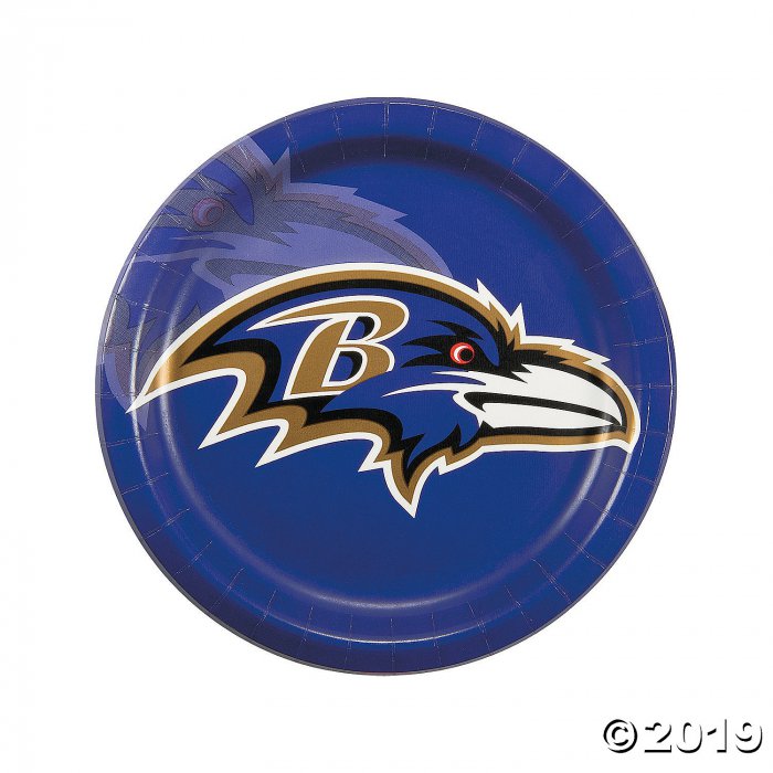 NFL® Baltimore Ravens Paper Dinner Plates (8 Piece(s))