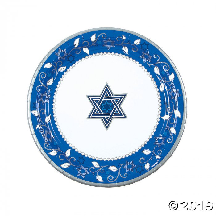 Joyous Holiday Passover Paper Dinner Plates (8 Piece(s))