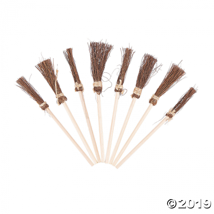 Mini Witch Brooms (Per Dozen)