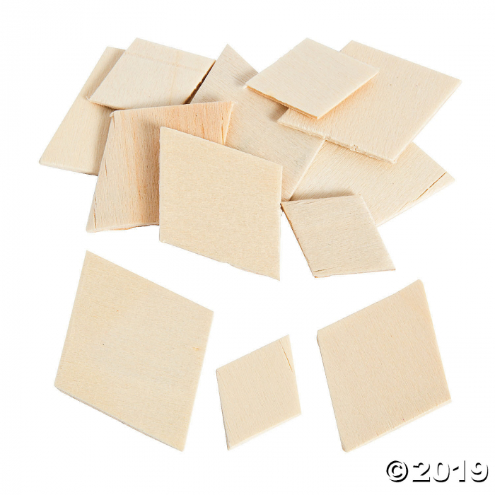 DIY Unfinished Wood Diamond Assortment (500 Piece(s))
