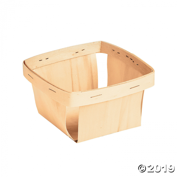 Chipwood Baskets (Per Dozen)