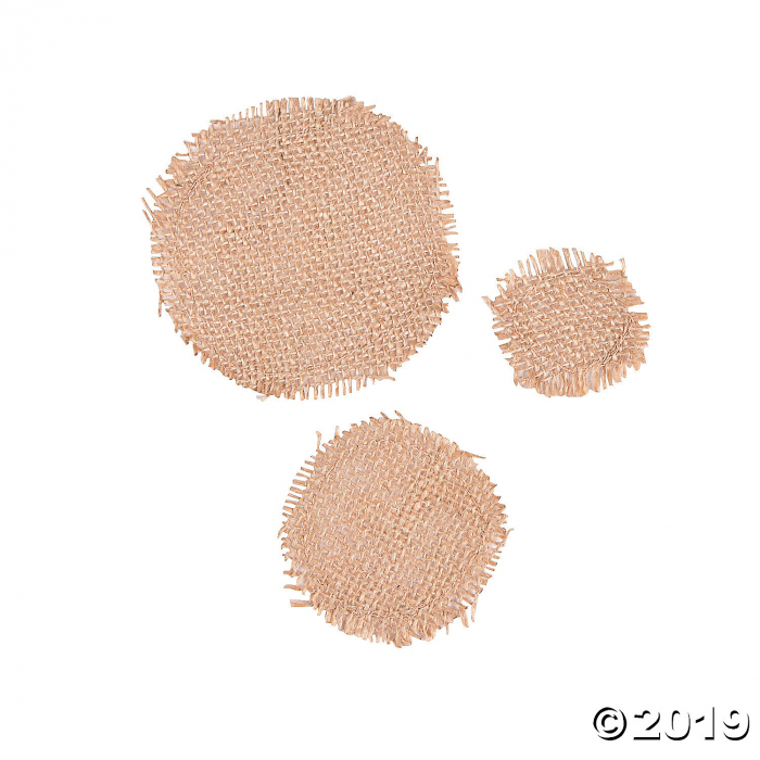 Burlap Circle Assortment (6 Piece(s))