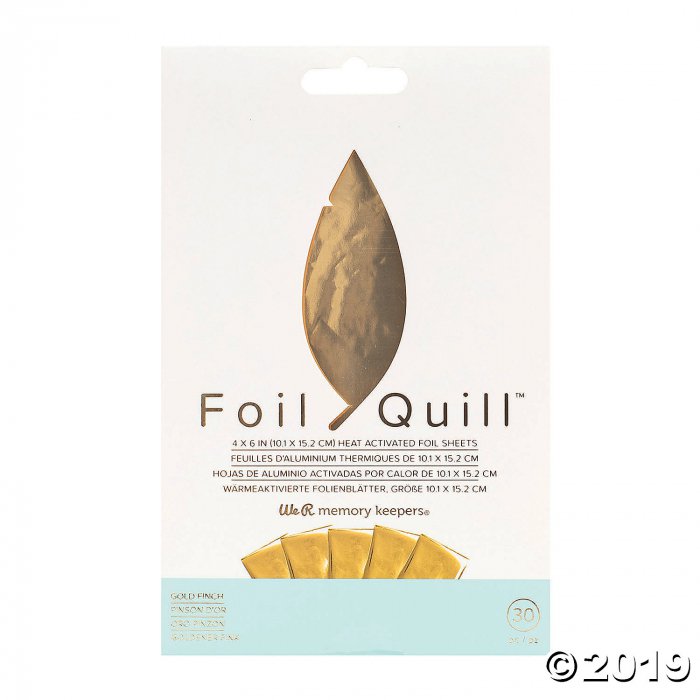 We R Memory Keepers® Foil Quill Sheets - Gold Finch (30 Piece(s))