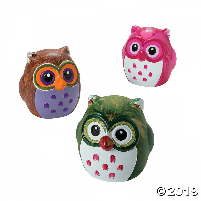 DIY Ceramic Owls (Per Dozen)