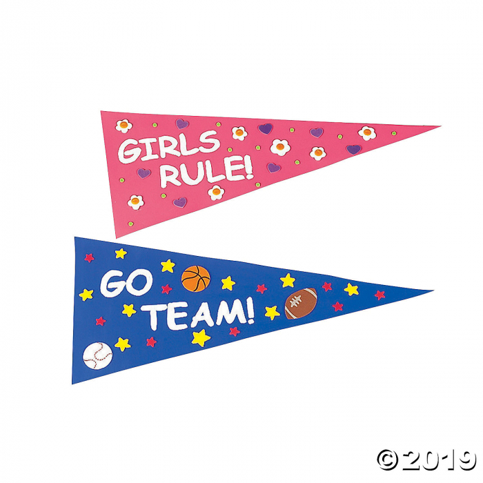 DIY Pennants (Per Dozen)