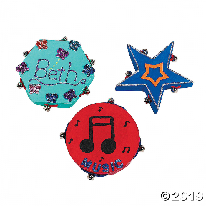DIY Terrific Tambourines (Per Dozen)