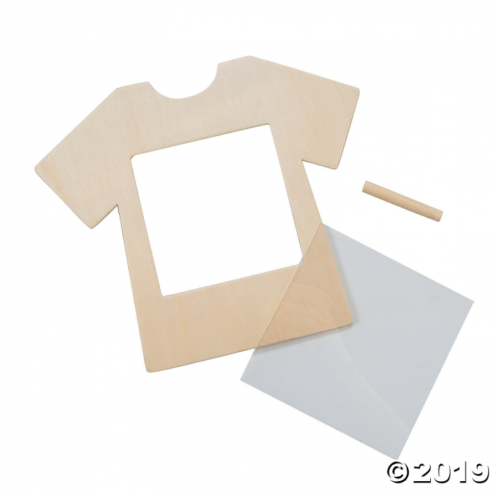 DIY Unfinished Wood T-Shirt Frames (Per Dozen)