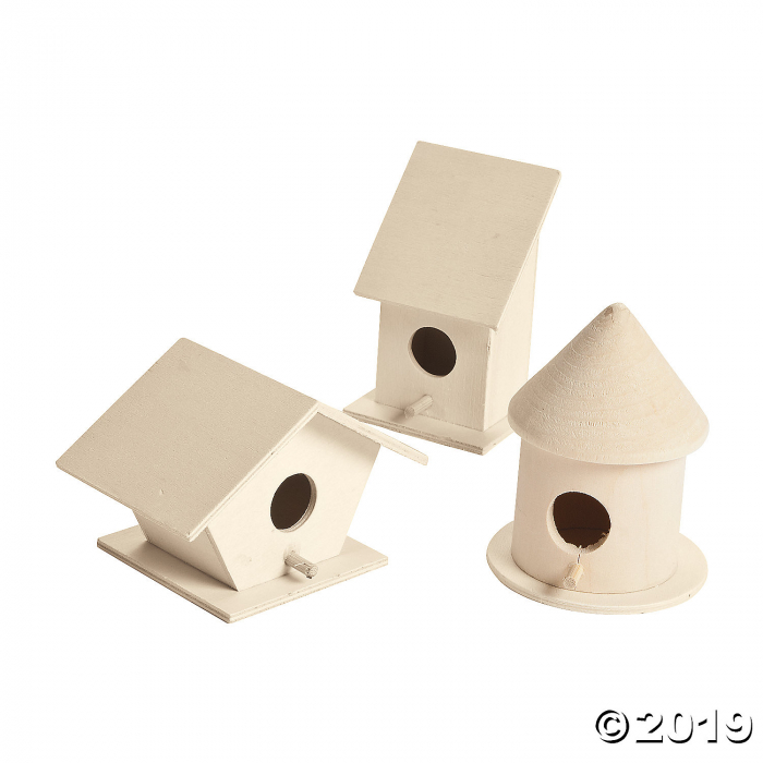 DIY Wood Nesting Birdhouses (1 Set(s))