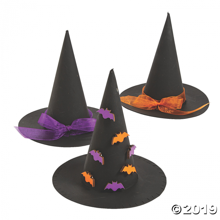 paper mache witch hat