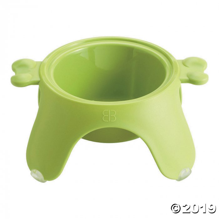 Petego Yoga Raised Pet Bowl - Medium, Green (1 Piece(s))