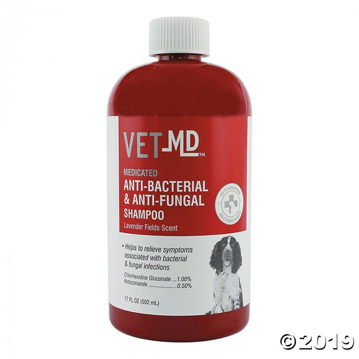 VetMD Medicated AntiBacterial/AntiFungal Shampoo-Lavender Fields Scent (1 Piece(s))