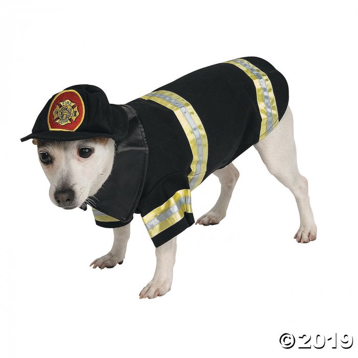Firefighter Dog Costume - Small (1 Piece(s))