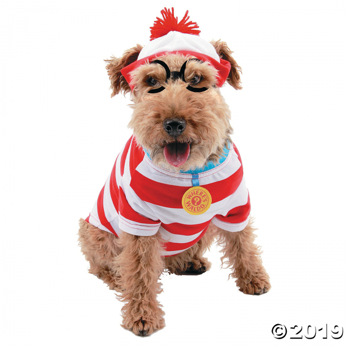 Where's Waldo? Woof Dog Costume (1 Piece(s))