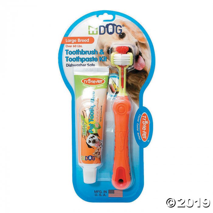 Pet Toothbrush Kit-Large Breed (1 Piece(s))