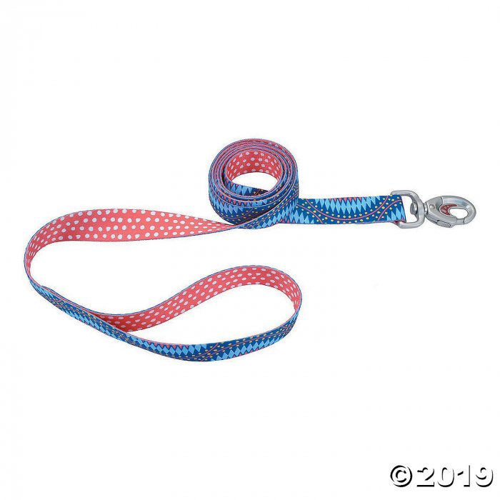 Dog Leash 6'-Blue Diamond W/Dots (1 Piece(s))