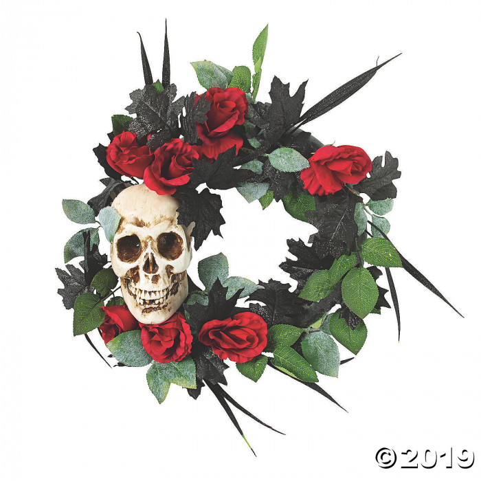 Gothic Wreath Halloween Decoration (1 Piece(s))